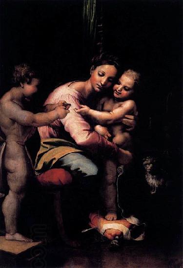 Giulio Romano Virgin and Child with the Infant St John
